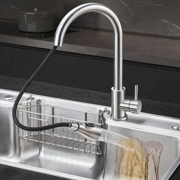 Classic Stainless Steel Sink Overflow Hole Kitchen Sink with Tap -Bathlova