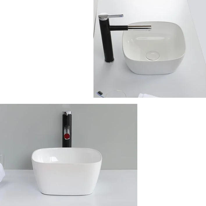 Classic Style Bathroom Sink Stainless Steel Bathroom Sink with Drain Strainer Kit -Bathlova