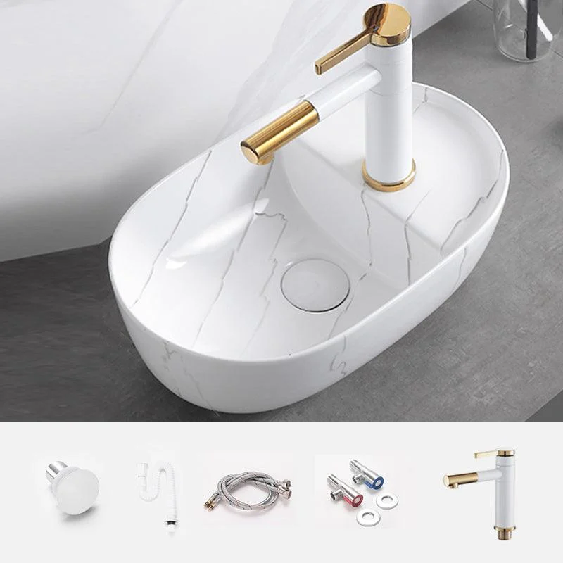 Classic Style Bathroom Sink Stainless Steel Dirt Resistant Bathroom Sink -Bathlova