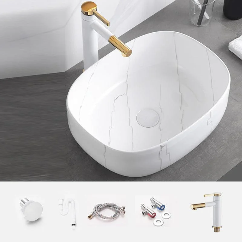 Classic Style Bathroom Sink Stainless Steel Dirt Resistant Bathroom Sink -Bathlova