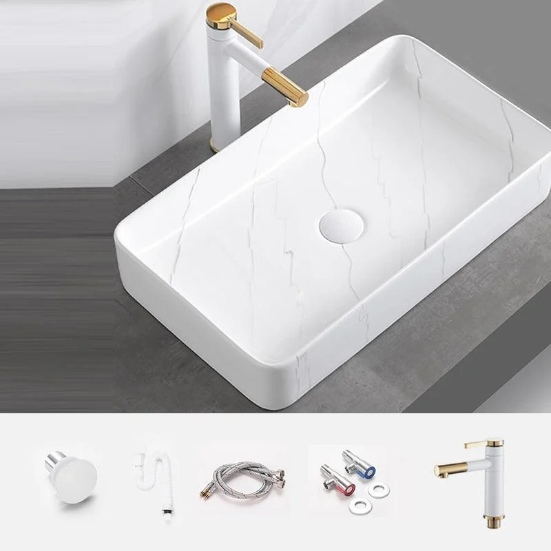 Classic Style Bathroom Sink Stainless Steel Dirt Resistant Bathroom Sink -Bathlova