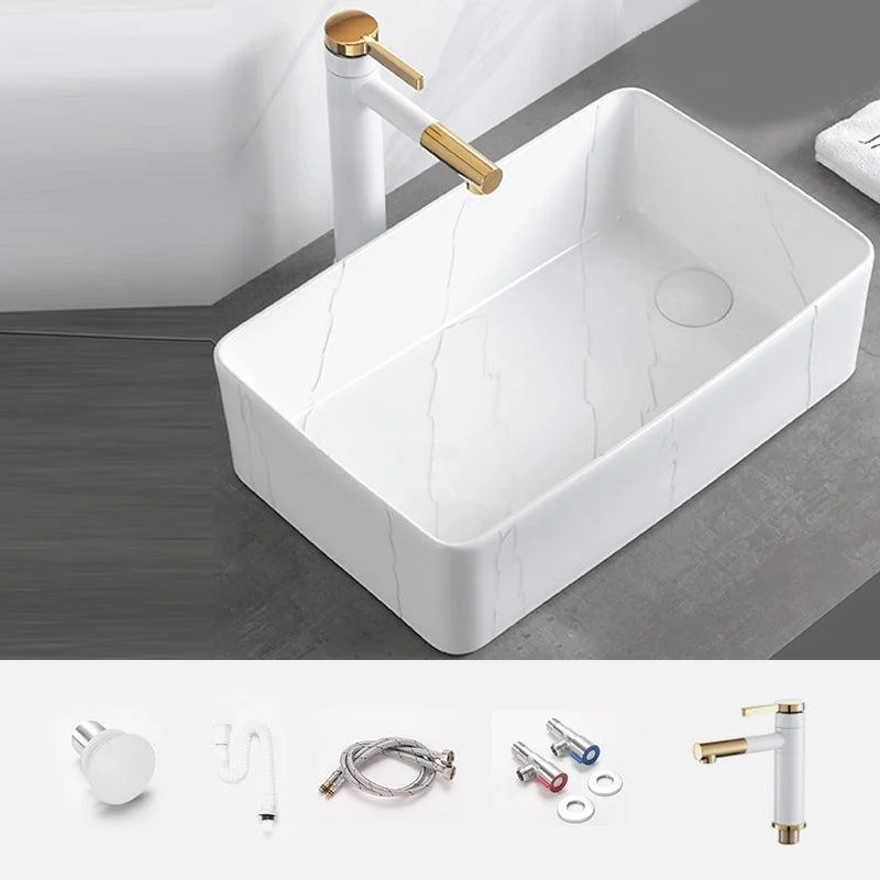 Classic Style Bathroom Sink Stainless Steel Dirt Resistant Bathroom Sink -Bathlova