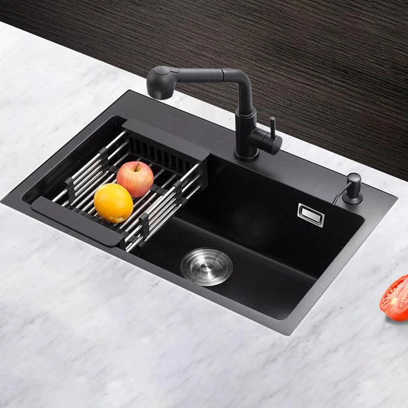 Classic Style Kitchen Sink Corrosion Resistant 2 Holes Stainless Steel Kitchen Sink -Bathlova