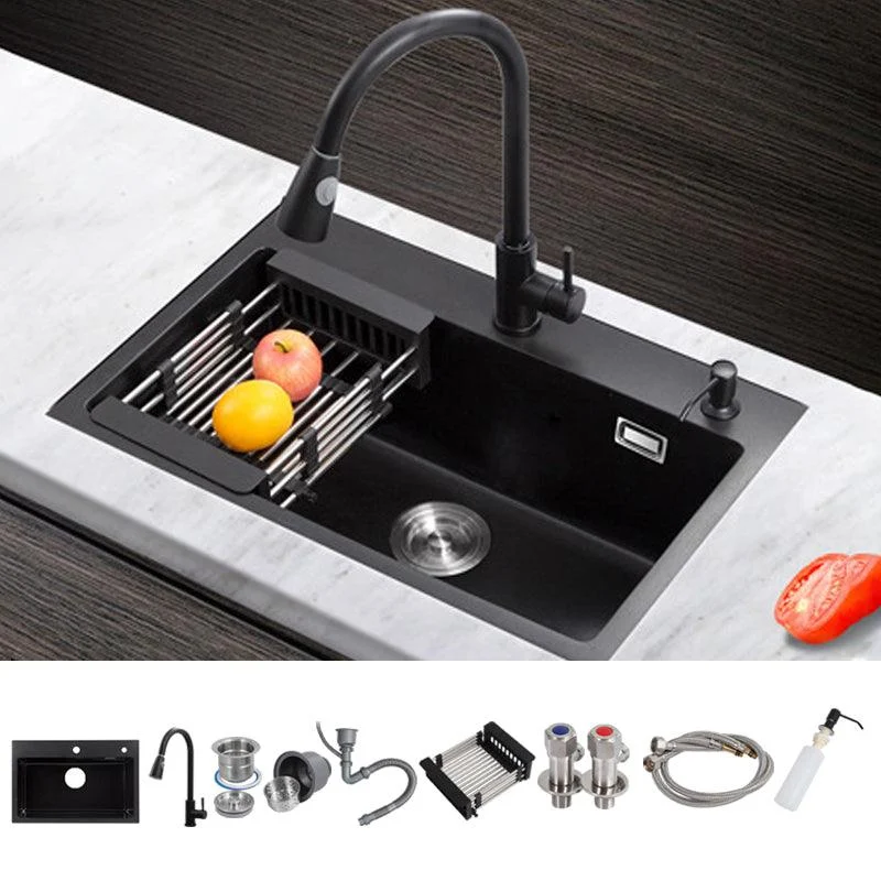 Classic Style Kitchen Sink Corrosion Resistant 2 Holes Stainless Steel Kitchen Sink -Bathlova