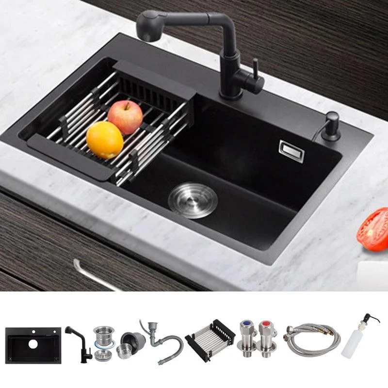 Classic Style Kitchen Sink Corrosion Resistant 2 Holes Stainless Steel Kitchen Sink -Bathlova