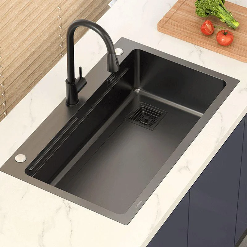 Classic Style Kitchen Sink Corrosion Resistant Stainless Steel Kitchen Sink -Bathlova