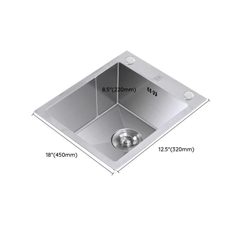 Classic Style Kitchen Sink Drop-In Stainless Steel Corrosion Resistant Kitchen Sink -Bathlova