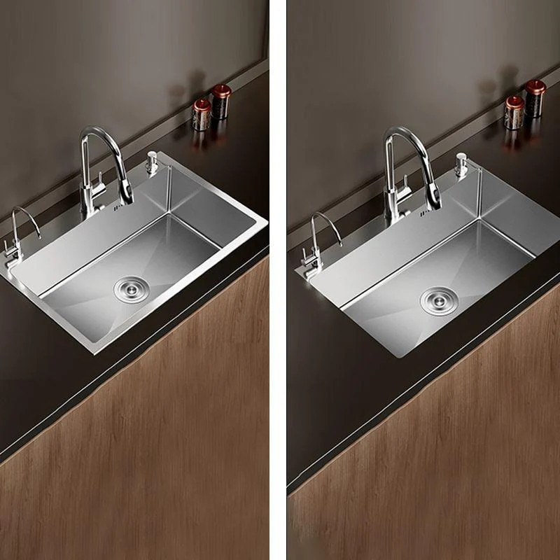 Classic Style Kitchen Sink Set Stainless Steel Corrosion Resistant Kitchen Sink Set -Bathlova