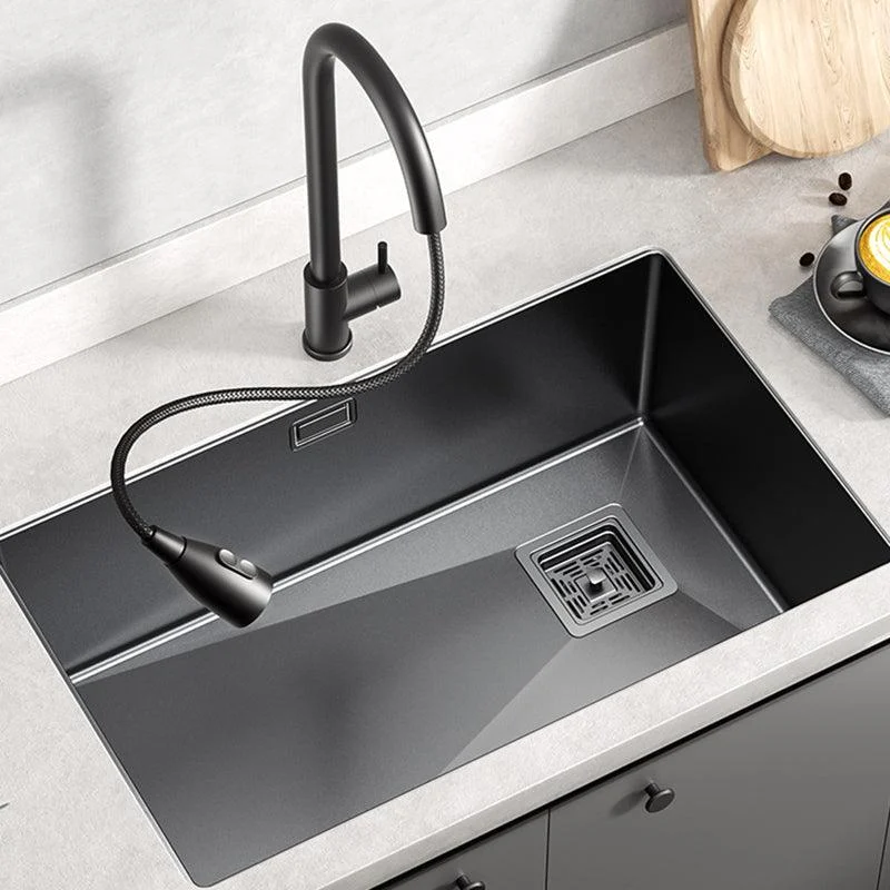 Classic Style Kitchen Sink Stainless Steel Corrosion Resistant Kitchen Sink -Bathlova