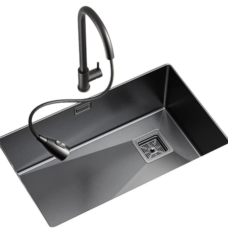 Classic Style Kitchen Sink Stainless Steel Corrosion Resistant Kitchen Sink -Bathlova