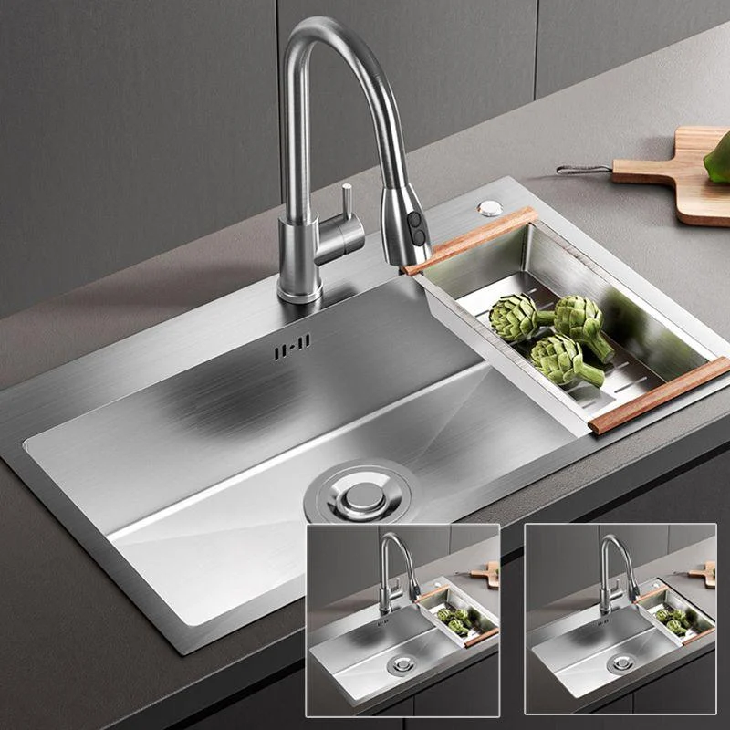 Classic Style Sink Stainless Steel Corrosion Resistant Sink for Kitchen -Bathlova