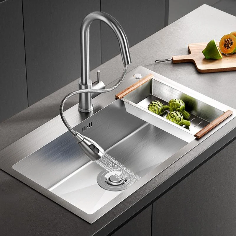 Classic Style Sink Stainless Steel Corrosion Resistant Sink for Kitchen -Bathlova