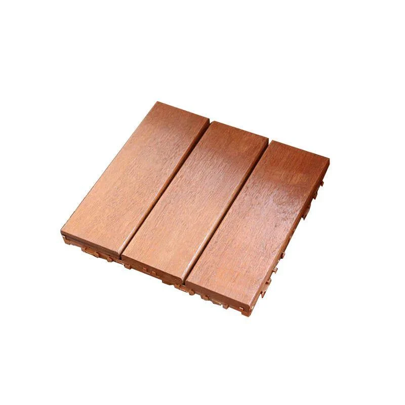 Classic Wood Deck Tiles Interlocking Composite Patio Flooring Tiles -Bathlova