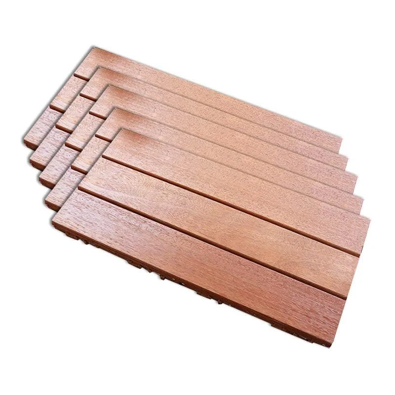 Classic Wood Deck Tiles Interlocking Composite Patio Flooring Tiles -Bathlova