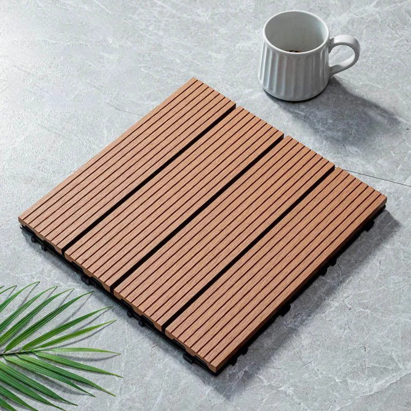 Classical Wooden Flooring Tiles Interlocking Garden Patio Flooring Tiles -Bathlova