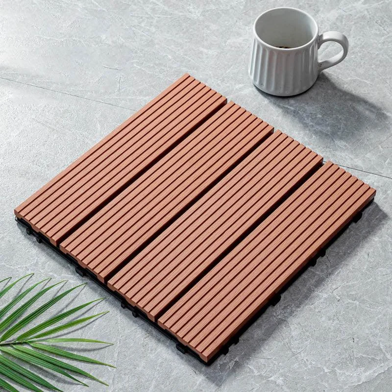 Classical Wooden Flooring Tiles Interlocking Garden Patio Flooring Tiles -Bathlova