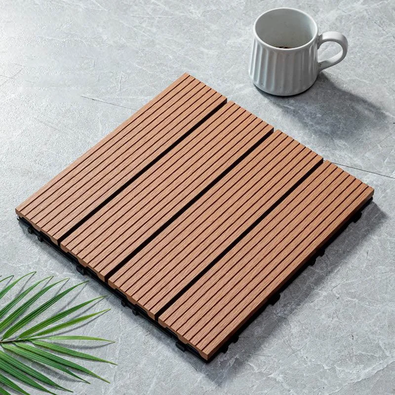 Classical Wooden Flooring Tiles Interlocking Garden Patio Flooring Tiles -Bathlova