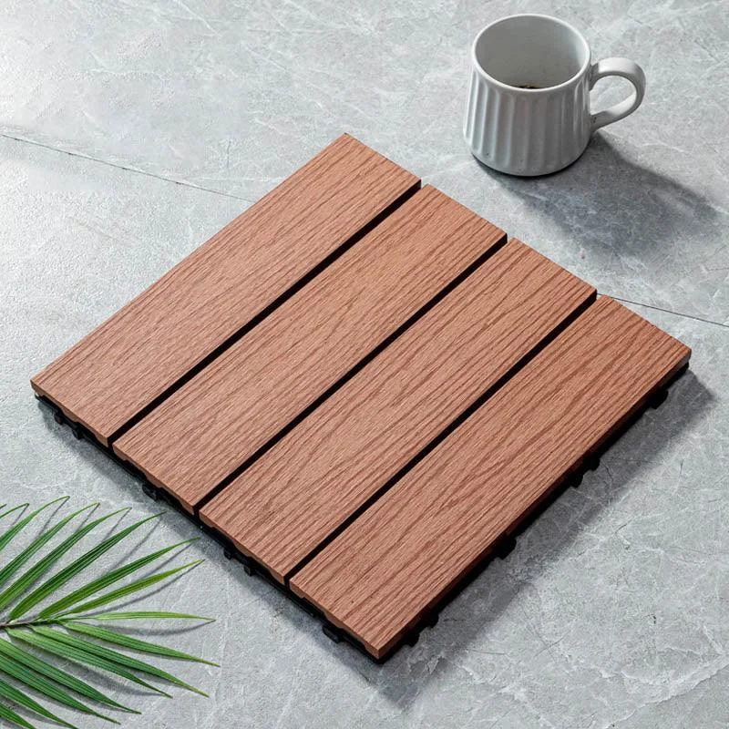 Classical Wooden Flooring Tiles Interlocking Garden Patio Flooring Tiles -Bathlova