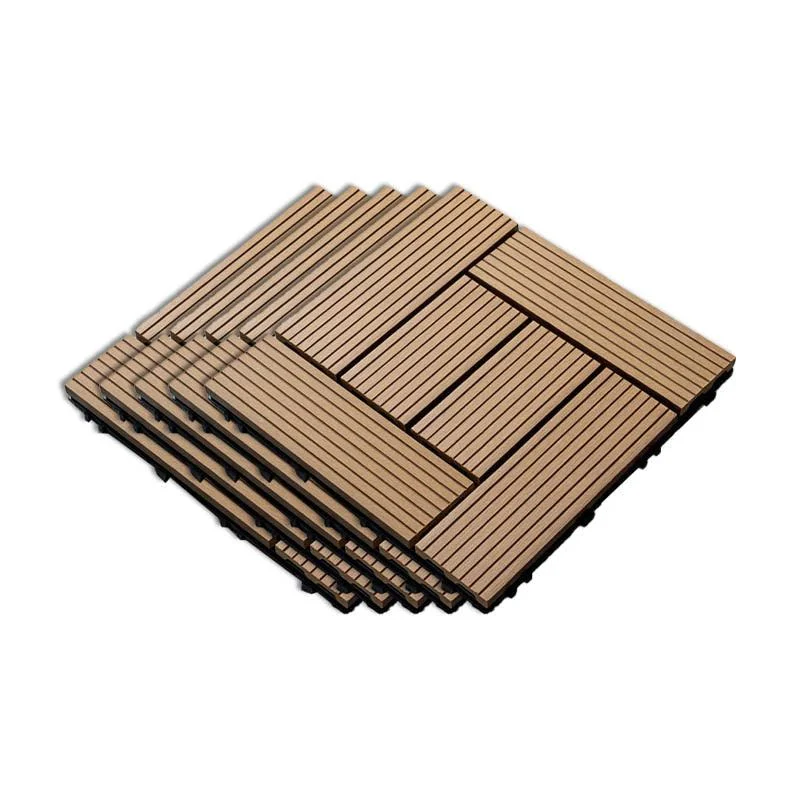 Classical Wooden Flooring Tiles Interlocking Garden Patio Flooring Tiles -Bathlova