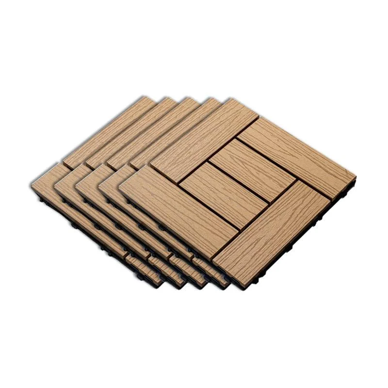 Classical Wooden Flooring Tiles Interlocking Garden Patio Flooring Tiles -Bathlova