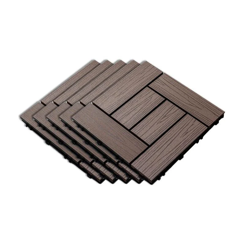 Classical Wooden Flooring Tiles Interlocking Garden Patio Flooring Tiles -Bathlova