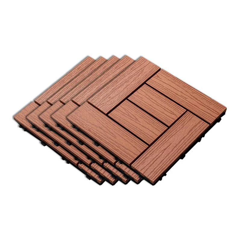 Classical Wooden Flooring Tiles Interlocking Garden Patio Flooring Tiles -Bathlova