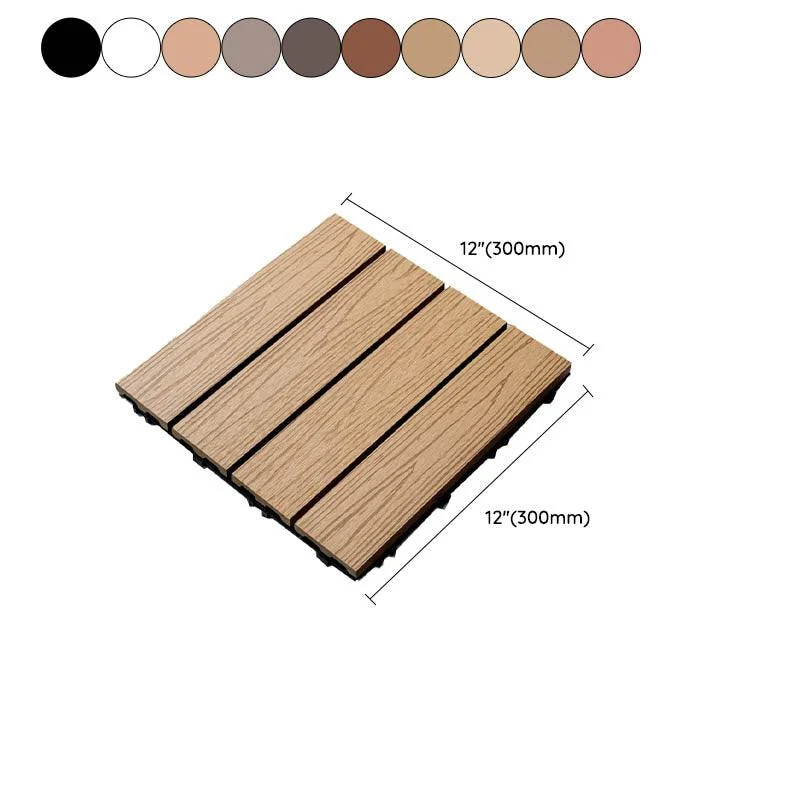 Classical Wooden Flooring Tiles Interlocking Garden Patio Flooring Tiles -Bathlova