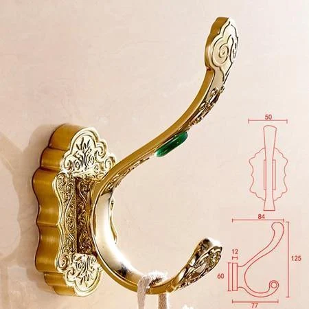 Classy Wall Mounted Bathroom Towel Hooks -Bathlova