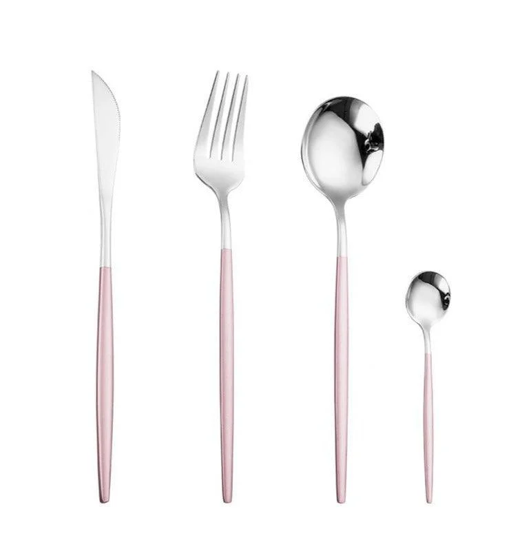 Clio - Stainless Steel Silverware Set -Bathlova