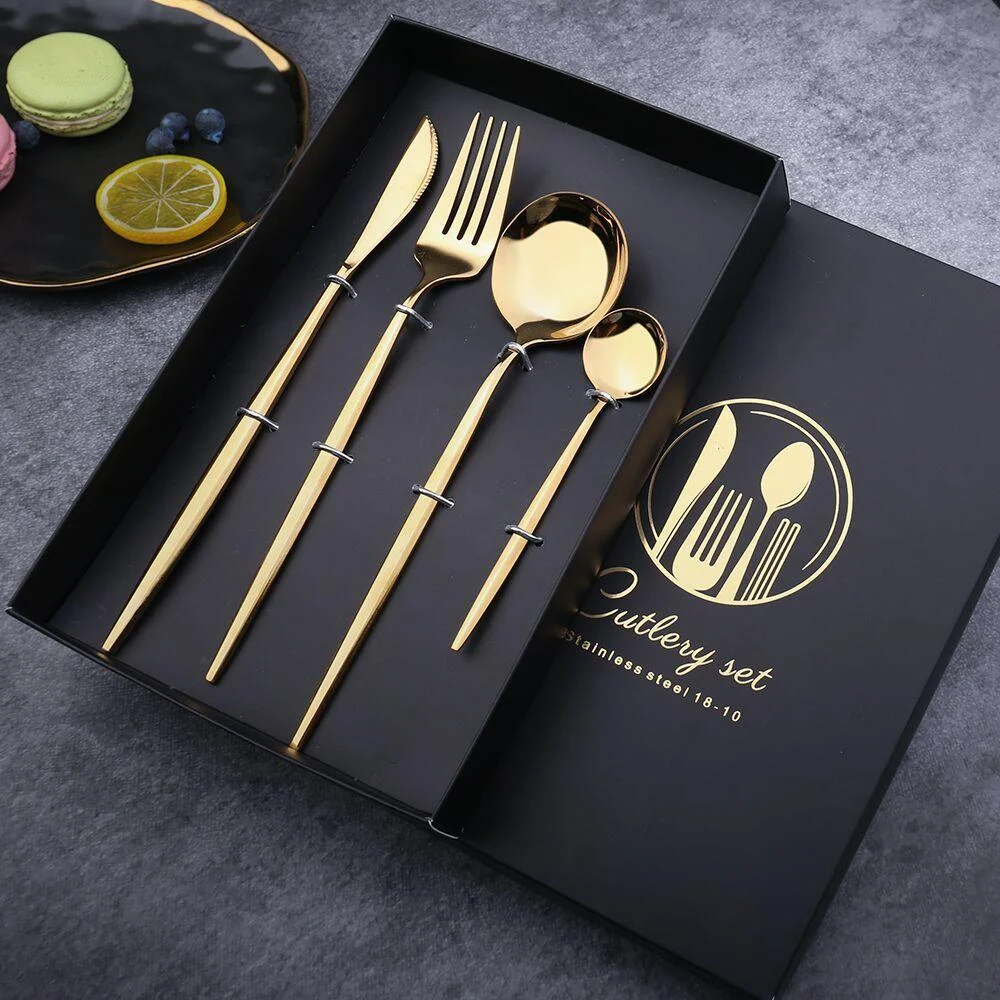 Clio - Stainless Steel Silverware Set -Bathlova