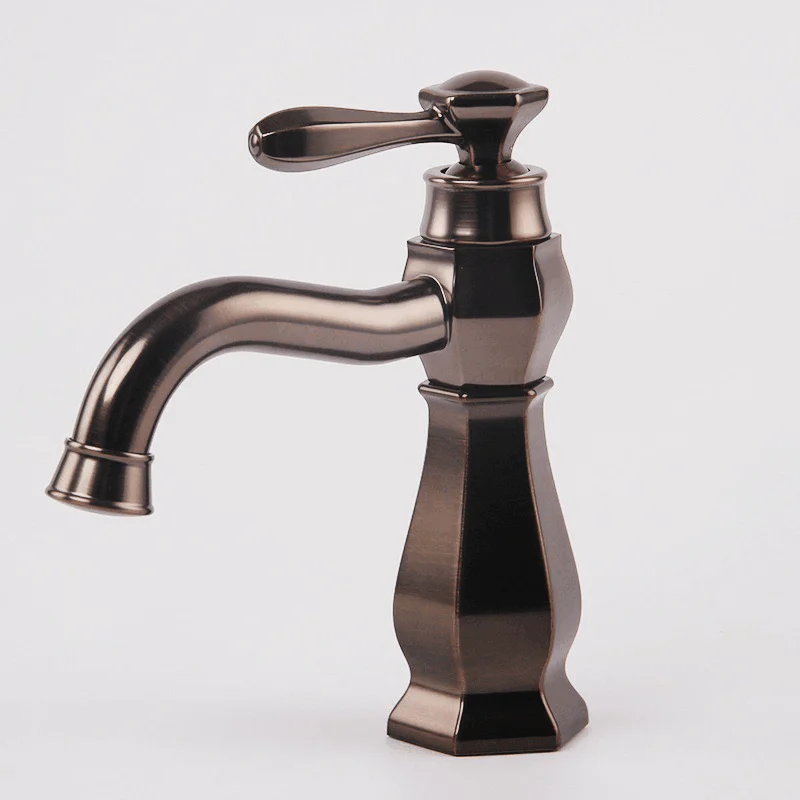 Coffee Brown Bathroom Tap in Bronze -Bathlova