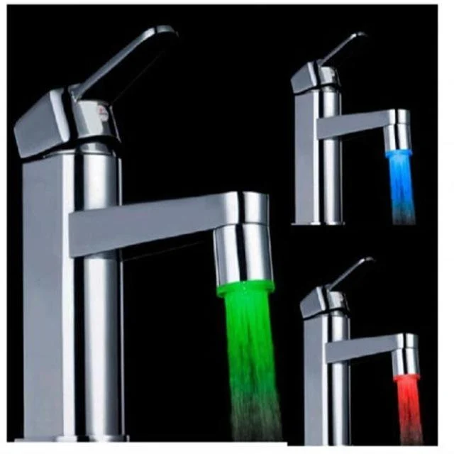 Color Changing LED Light Stream Tap Tap Adapter -Bathlova