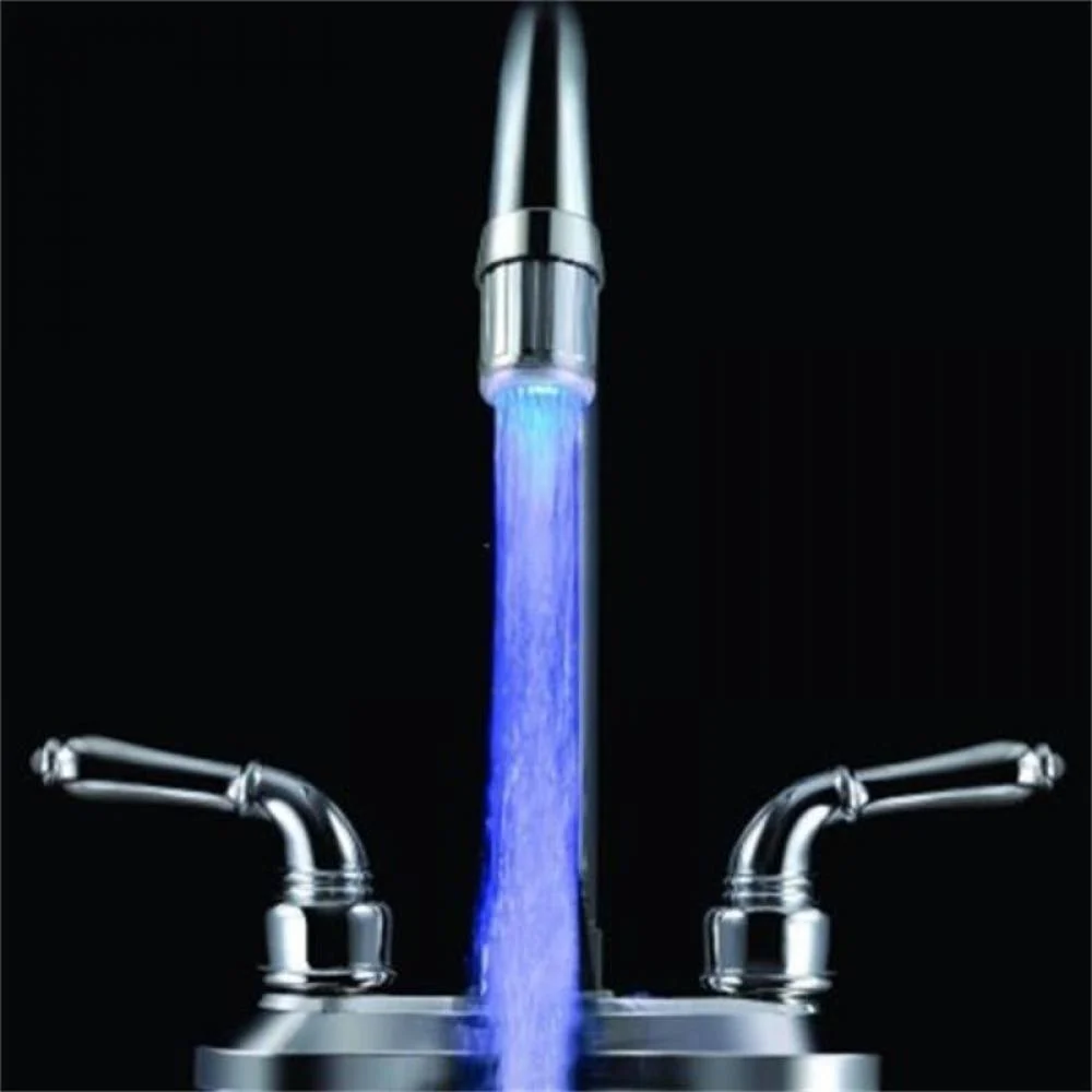 Color Changing LED Light Stream Tap Tap Adapter -Bathlova