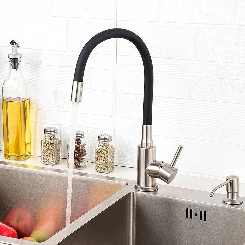 Colorful Hose Stainless Steel Kitchen Tap Kitchen Mixer Tap Tap -Bathlova