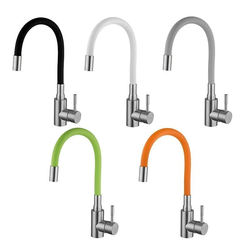 Colorful Hose Stainless Steel Kitchen Tap Kitchen Mixer Tap Tap -Bathlova