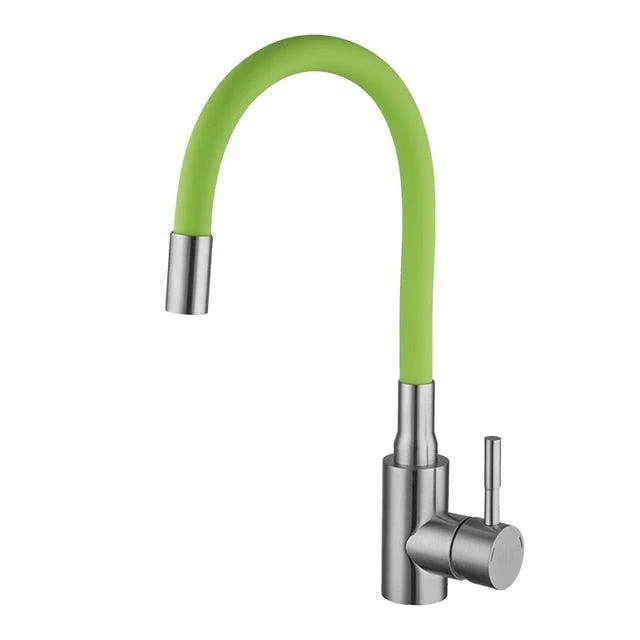 Colorful Hose Stainless Steel Kitchen Tap Kitchen Mixer Tap Tap -Bathlova