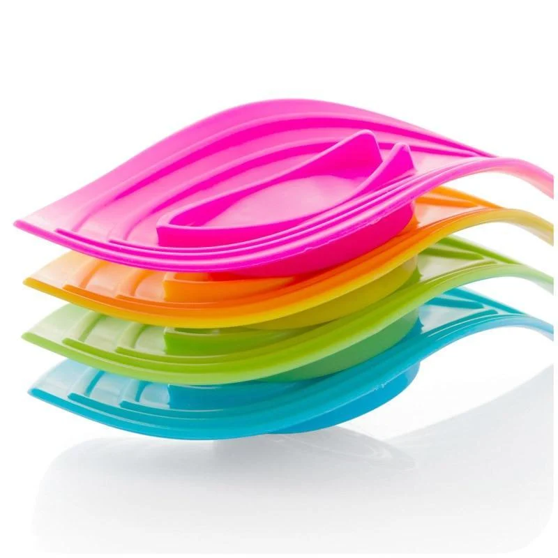 Colorful Leaf Shape Soap Dish -Bathlova