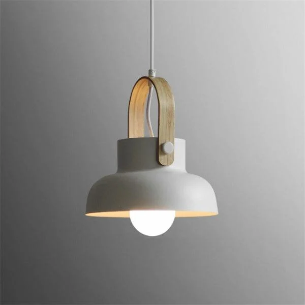 Colorful Modern Nordic Wood Pendant Lights -Bathlova