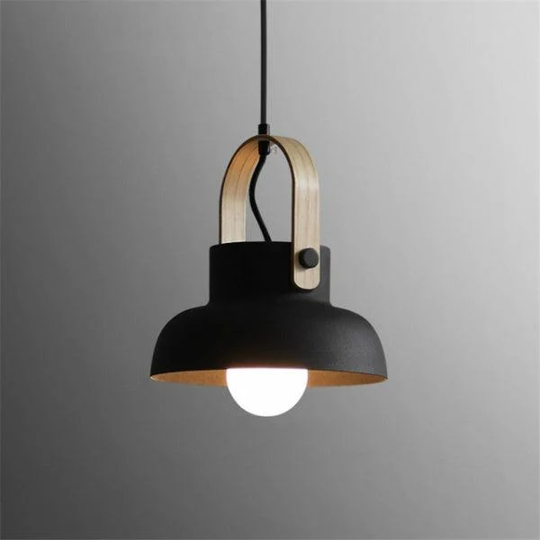 Colorful Modern Nordic Wood Pendant Lights -Bathlova