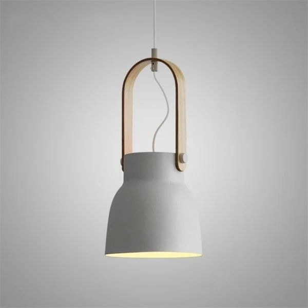 Colorful Modern Nordic Wood Pendant Lights -Bathlova