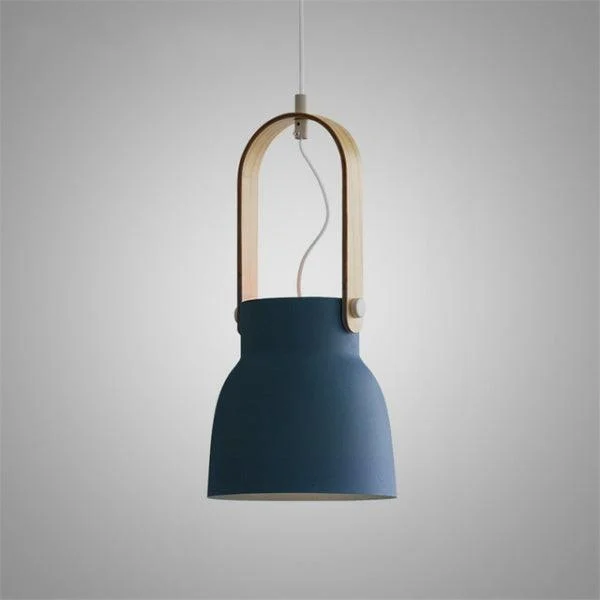 Colorful Modern Nordic Wood Pendant Lights -Bathlova