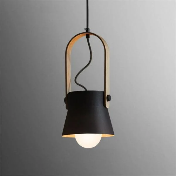 Colorful Modern Nordic Wood Pendant Lights -Bathlova