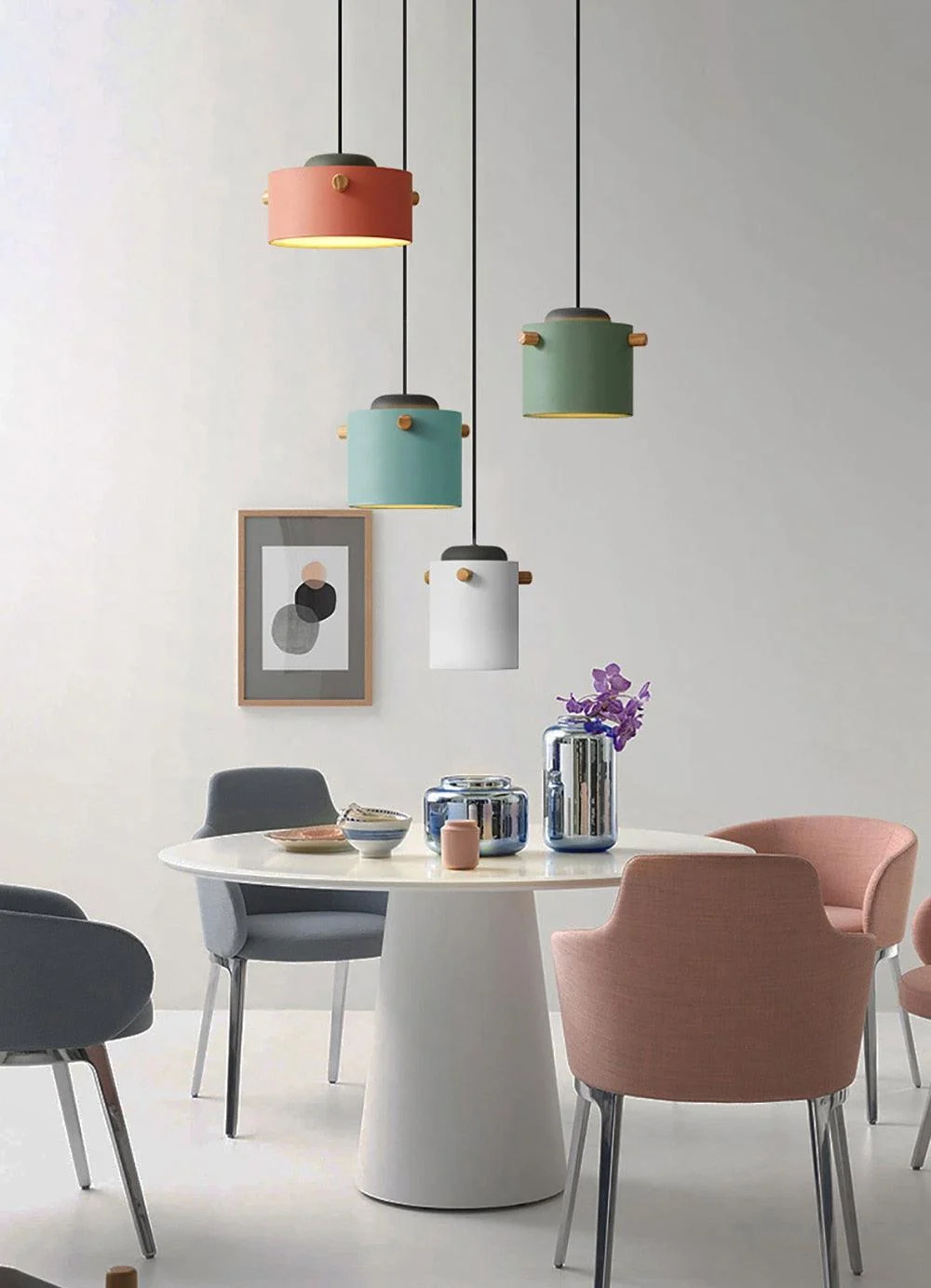 Colorful Nordic Pendant Lights -Bathlova