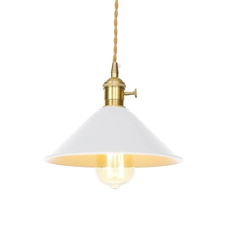 Colorful Retro Plated Pendant Lights -Bathlova