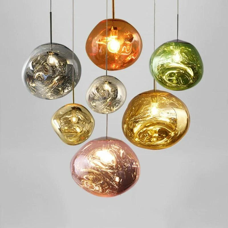 Colorful Warped Pendant Lights -Bathlova