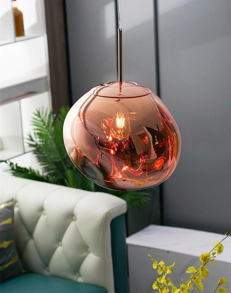 Colorful Warped Pendant Lights -Bathlova