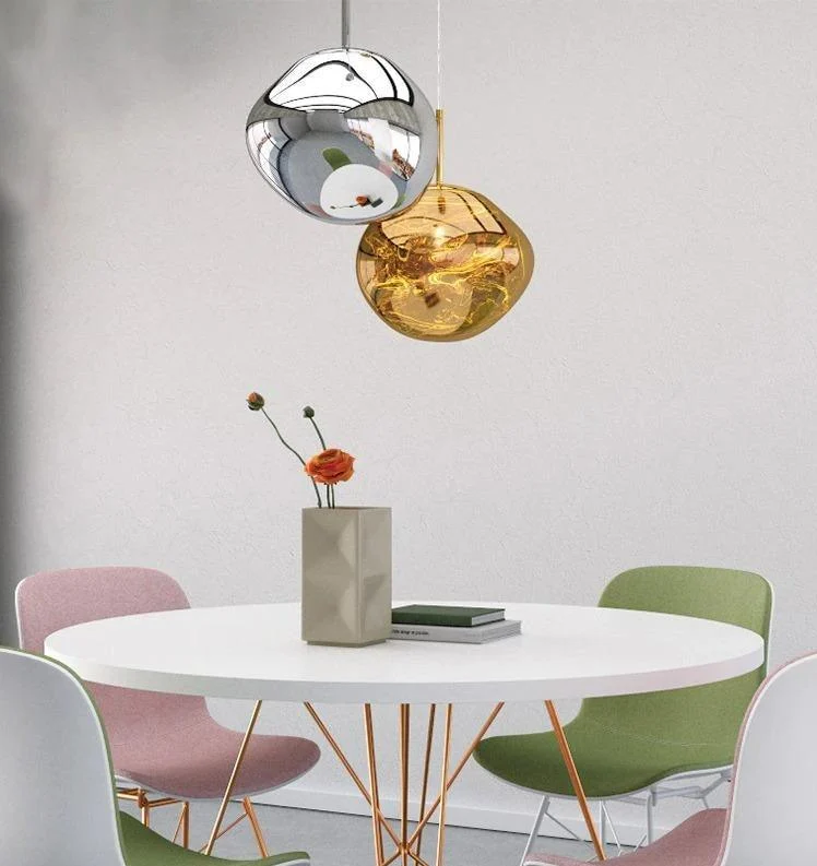 Colorful Warped Pendant Lights -Bathlova