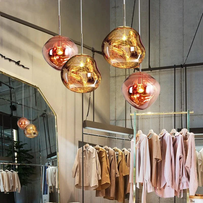 Colorful Warped Pendant Lights -Bathlova