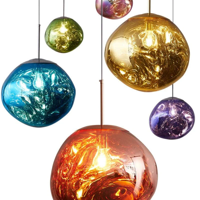 Colorful Warped Pendant Lights -Bathlova