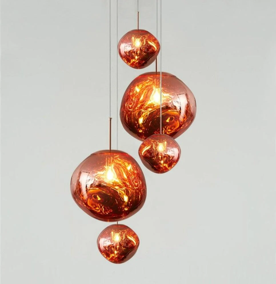 Colorful Warped Pendant Lights -Bathlova